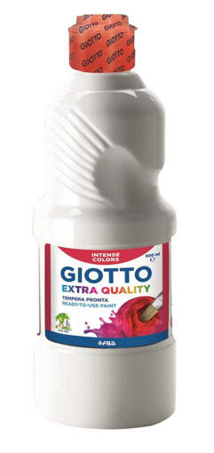 Fila - Giotto - Tempera pronta a base d'acqua 500 ml bianco F532801