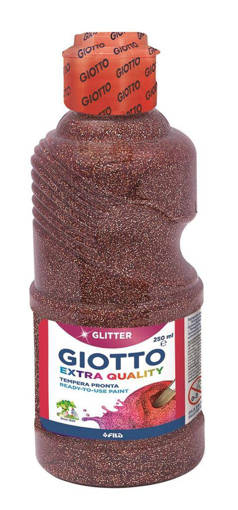 Fila - Giotto - Tempera pronta a base d'acqua 250 ml bronzo glitter F53120700