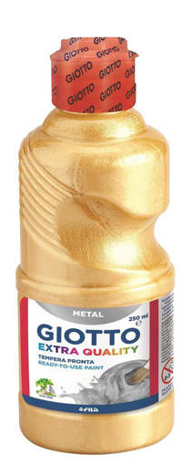 Fila - Giotto - Tempera pronta a base d'acqua 250 ml oro metal F53140100