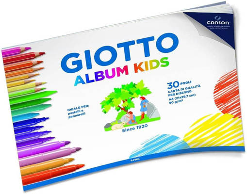 Fila - Giotto - Album kids per disegno A4 30 fogli F580200