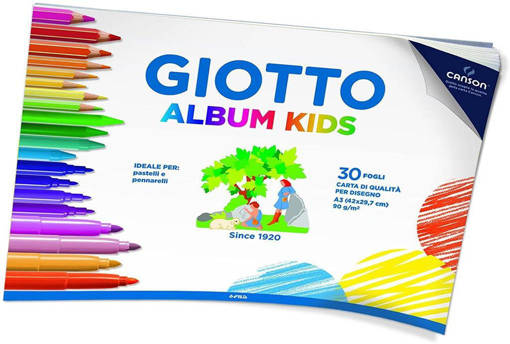 Fila - Giotto - Album kids per disegno A3 30 fogli F580300