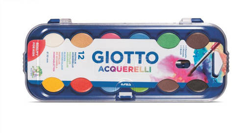 Fila - Giotto - Acquerelli 12 colori F351200