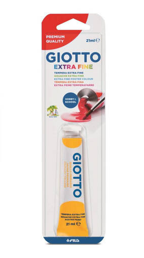 Fila - Giotto - Tempera extra fine 21 ml giallo primario F06620200