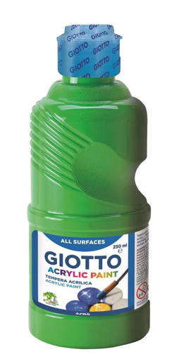 Fila - Giotto - Tempera acrilica 250 ml verde F53401200