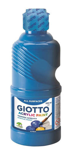 Fila - Giotto - Tempera acrilica 250 ml ciano F53401500