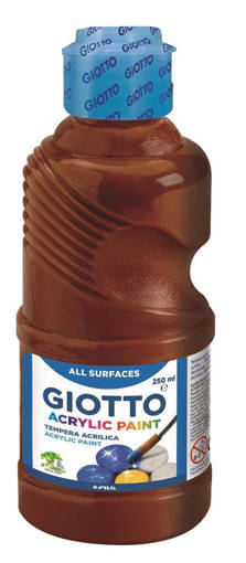 Fila - Giotto - Tempera acrilica 250 ml marrone F53402800