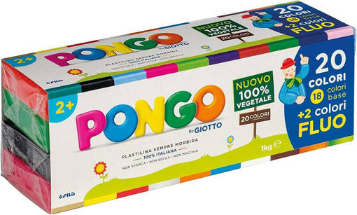 Fila - Giotto - Pongo 20 colori F601000