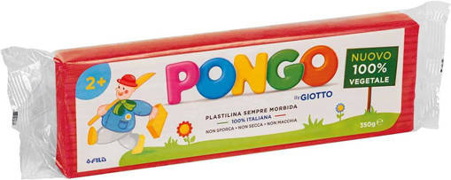 Fila - Giotto - Pongo Panetto 350 gr rosso F603502