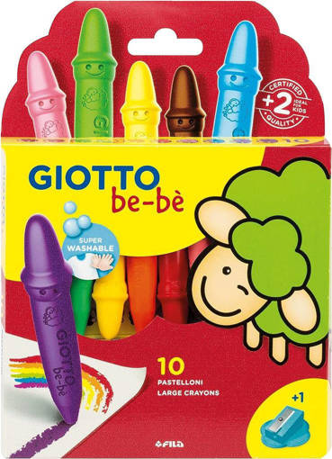 Fila - Giotto be-bè - Pastelloni a Cera 10 pz F477900