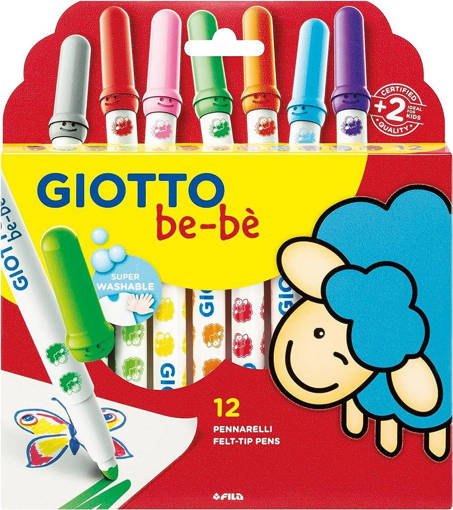 Fila - Giotto be-bè - Pennarelli 12 pz F478200