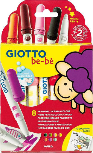 Fila - Giotto be-bè - Pennarelli Cambiacolore 8 pz F478900