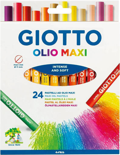 Fila - Giotto - Pastello Olio Maxi 24 pz F293800
