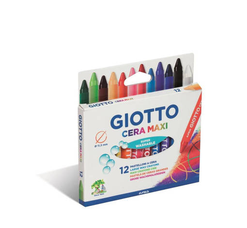 Fila - Giotto - Pastello Cera Maxi 12 pz F291200
