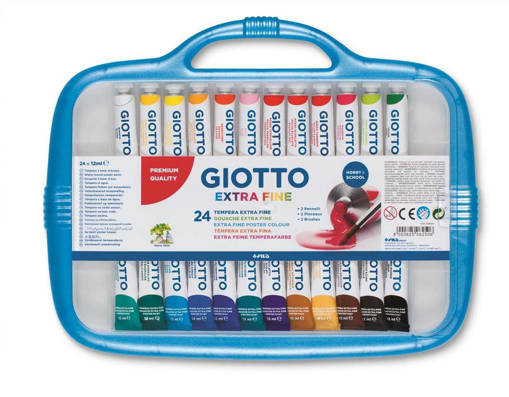 Fila - Giotto - Tempera extra fine 24 x 12 ml F30510000