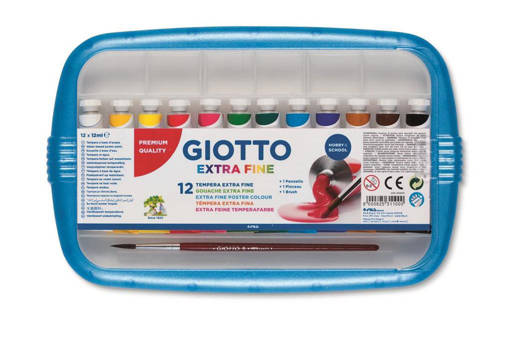 Fila - Giotto - Tempera extra fine 12 x 12 ml F30410000