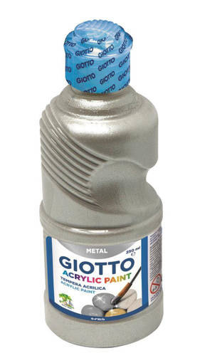 Fila - Giotto - Tempera acrilica 250 ml argento F53390000