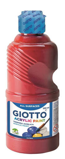 Fila - Giotto - Tempera acrilica 250 ml rosso F53400800
