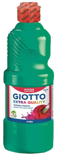 Fila - Giotto - Tempera pronta a base d'acqua 500 ml verde smeraldo F532813