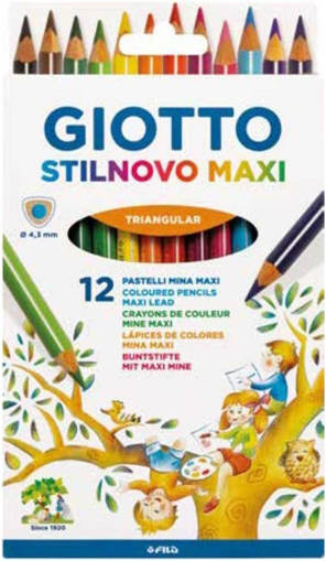 Fila - Giotto - Pastello Stilnovo Maxi 12 pz F225900
