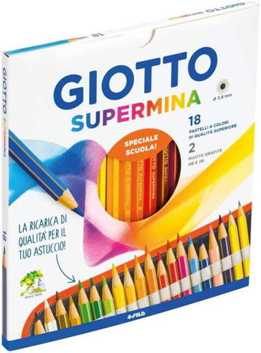 Fila - Giotto - Pastello Supermina 18 pz F23630000