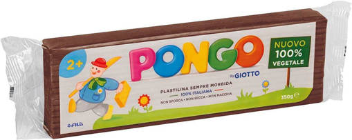 Fila - Giotto - Pongo Panetto 350 gr marrone F603506
