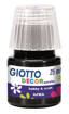 Fila - Giotto - Tempera acrilica multisuperficie 25 ml nero F538124