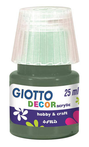 Fila - Giotto - Tempera acrilica multisuperficie 25 ml verde bosco F538113