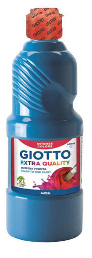 Fila - Giotto - Tempera pronta a base d'acqua 500 ml ciano F53281500