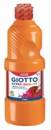 Fila - Giotto - Tempera pronta a base d'acqua 500 ml arancione F53280500