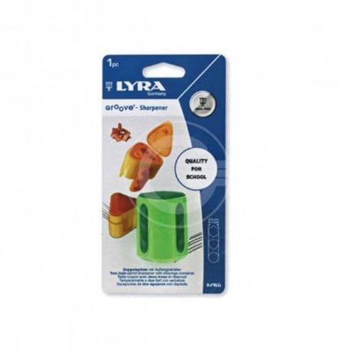 Fila - Lyra - Temperamatite a due fori con serbatoio Groove Sharpener L7318202