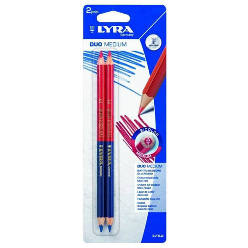 Fila - Lyra - Matita esagonale bicolore Duo Medium 2 pz L2648001