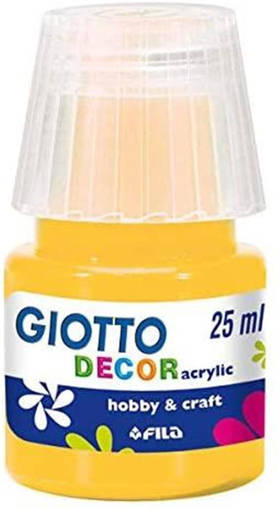 Fila - Giotto - Tempera acrilica multisuperficie 25 ml giallo oro F538103