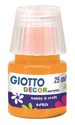 Fila - Giotto - Tempera acrilica multisuperficie 25 ml giallo scuro F538104