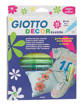 Fila - Giotto - Pennarello per tessuti Decor Textile 12 pz F49490000