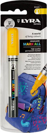 Fila - Lyra - Marcatore permanente a tempera Mark All giallo L6828007