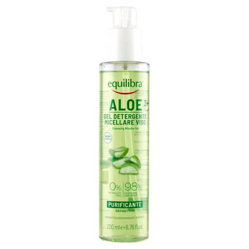 Equilibra Gel Detergente Micellare Viso Aloe 200 ml