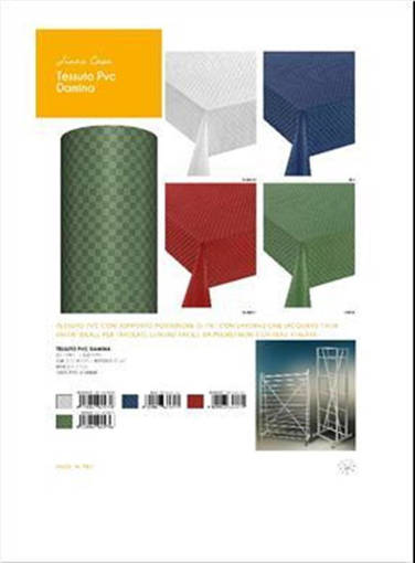 Zambetti Tovaglia Rotolo Damina H140 Pvc, Bordeaux