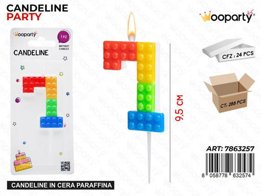 WOOPARTY CANDELINE MATTONCINI N7