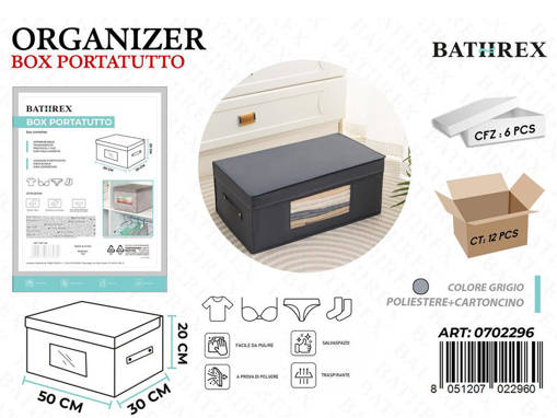 BOX PORTATUTTO 20X50X30