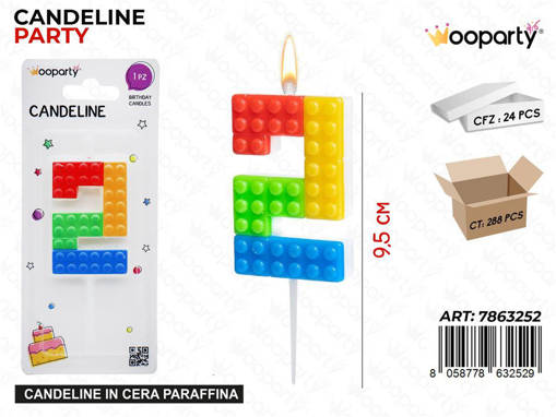 WOOPARTY CANDELINE MATTONCINI N2