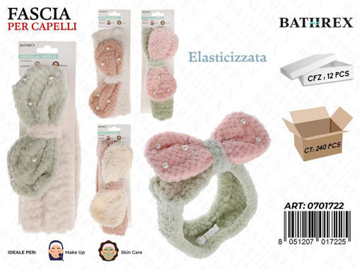 Bathrex.Fascia Capelli Perline