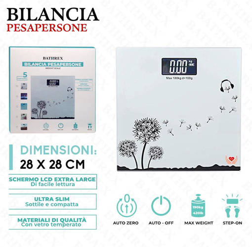 Bathrex Bilancia Pesapersone Tarassaco