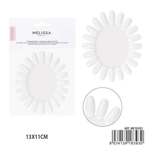 Melissa Campionario Unghie Natur. 20Posti 13X11Cm