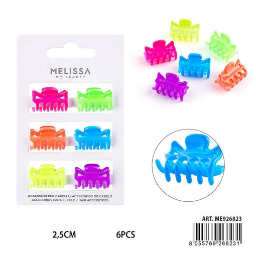 MELISSA MOLLETTINE CAPELLI 2.5CM 6PZ