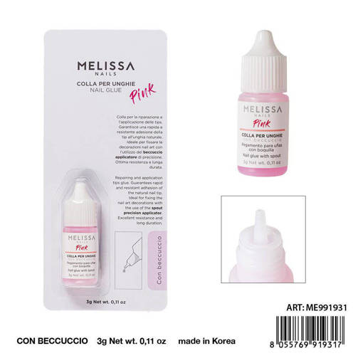 Melissa Colla Unghie Rosa C/Beccuccio 3G
