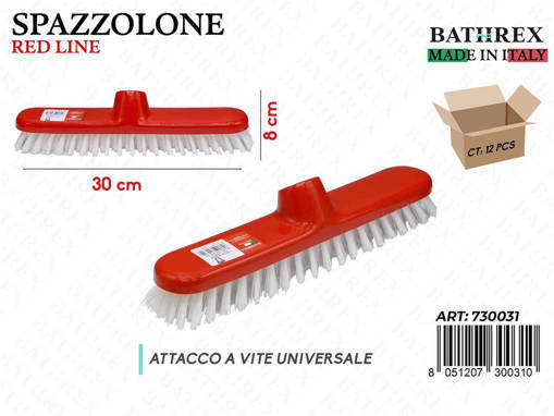 Bathrex Spazzolone Red Line