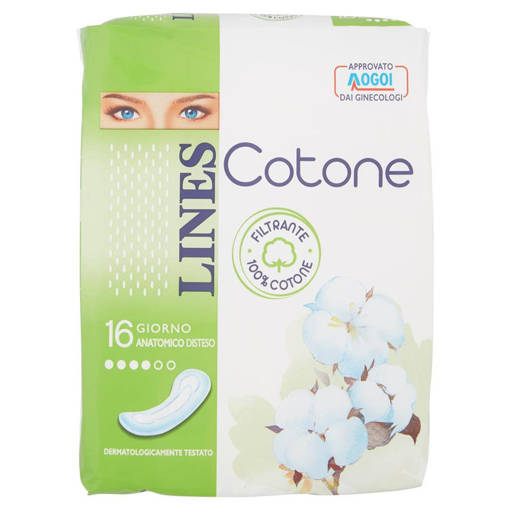 Lines Cotone Giorno Disteso 16 pz