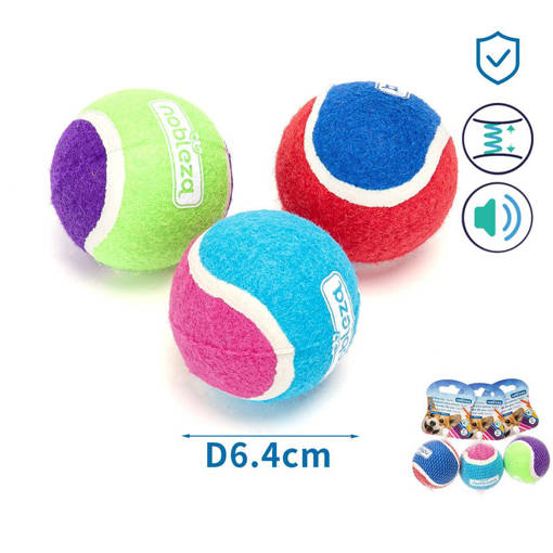 Nobleza Pallina da tennis sonora ad alta elasticità D6.4cm