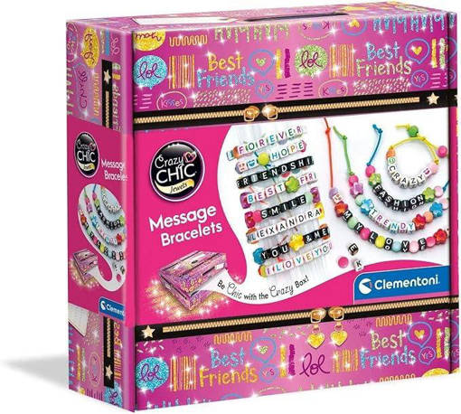 Clementoni - Crazy Chic - Message Bracelets 18634