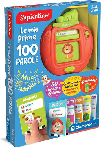 Clementoni - Sapientino Elettronici - Le mie prime 100 Parole 16818